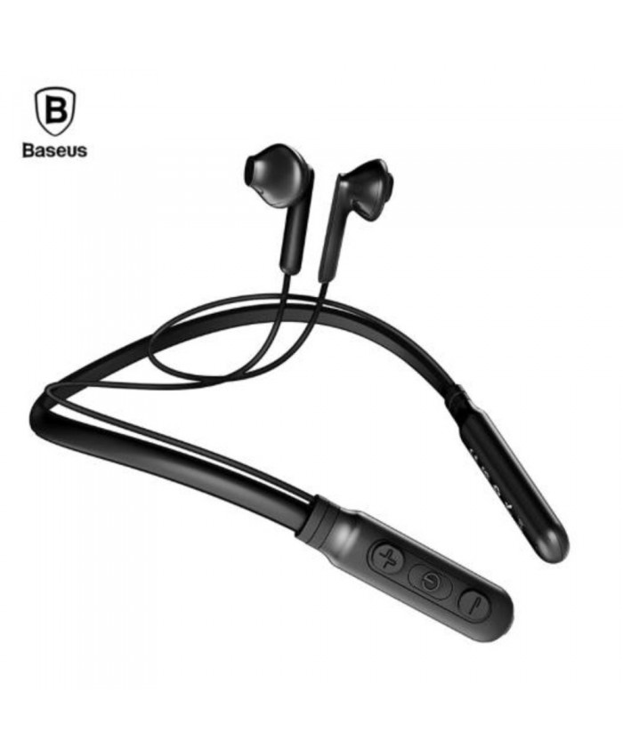 Baseus S16 Bluetooth Earphone Built-in Mic Wireless Lightweight Neckband Sport Headphone